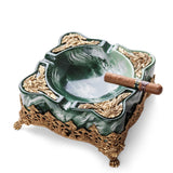 European Luxury Ashtray For Cigar Smoke