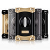 CIGARLOONG Portable Stainless Steel Metal Cigar Cutter