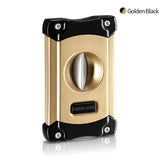 CIGARLOONG Portable Stainless Steel Metal Cigar Cutter
