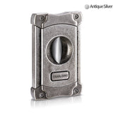 CIGARLOONG Portable Stainless Steel Metal Cigar Cutter