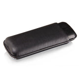 2 Counts Big Ring Guage Leather Cigar Case