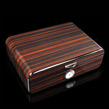 Carbon Fiber Office & Home Solid Wood Cigar Humidor