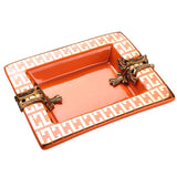 CERAMIC 2 Rests Cigar Ashtray