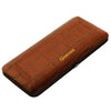 GUEVERA Portable Leather Cigar Case Humidor