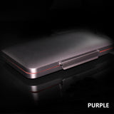 GUEVERA Portable Leather Cigar Case Humidor