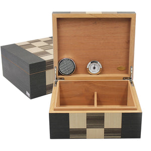 Cedar Wood Cigar Travel Humidor Box