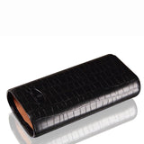Top Grain Genuine Leather Travel Cigar Case