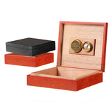 Cedar Wood Cigar Travel Humidor Box