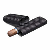 Carbon Fiber cigar case 2 Cigar Storage Case
