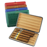 GUEVERA Portable Leather Cigar Case Humidor