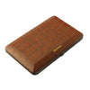 GUEVERA Portable Leather Cigar Case Humidor