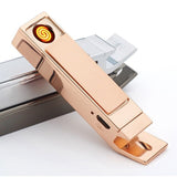 USB Electronic Rechargeable Windproof  Lighter