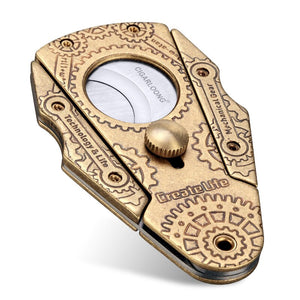 Cigar cutter sharpness double-edged portable cigar scissors
