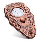 Cigar cutter sharpness double-edged portable cigar scissors