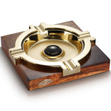 CIGARLOONG cigar ashtray gold plated smoke