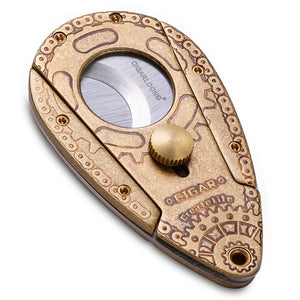 Cigar cutter stainless steel travel portable sharp blade cigar